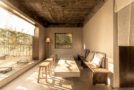 Cafetería IOB23, Boryeong / None Space Cafetería IOB23, Boryeong / None Space