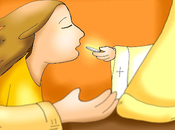 «Comulgar tocar filo manto»