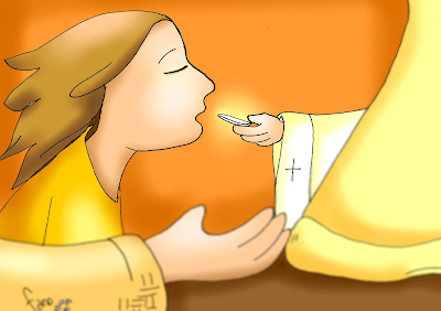 «Comulgar es tocar el filo de tu manto»