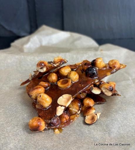 Bombón de Mousse de Nutella y Praliné de Avellana