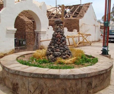 Apaichetas o piedra de descanso. Atacama. Chile