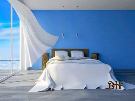 - Verano, cortinas Blancas.