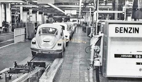 Automéride 1 julio 1974 - Se fabricó el último Volkswagen Escarabajo en Wolfsburg