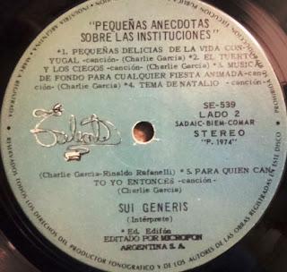La Mesa Beatle: Para quién canto yo entonces