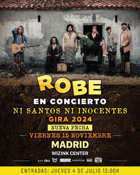 ROBE: 'NI SANTOS NI INOCENTES' POR PARTIDA DOBLE EN MADRID ROBE: 'NI SANTOS NI INOCENTES' POR PARTIDA DOBLE EN MADRID