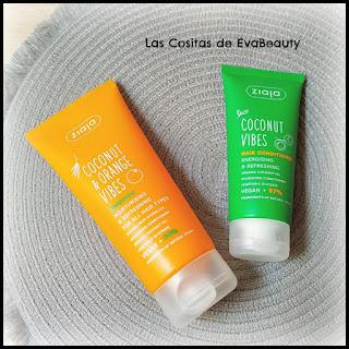 Champú y acondicionador pelo nueva gama Coconut & Orange Vibes de Ziaja Champú y acondicionador pelo nueva gama Coconut & Orange Vibes de Ziaja Online Cosmeticos beauty belleza hair pelo beautyblogger blogger blog de belleza microinfluencer nuevo post new post novedad nueva gama low cost reseña opinion review
