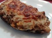 Berenjenas rellenas, lactosa