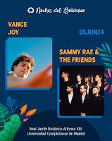 Concierto de Vance Joy y Sammy Rae & The Friends en Noches del Botánico