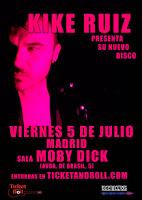 Concierto de Kike Ruiz en Moby Dick Club
