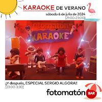 Karaoke de Verano en Fotomatón Bar