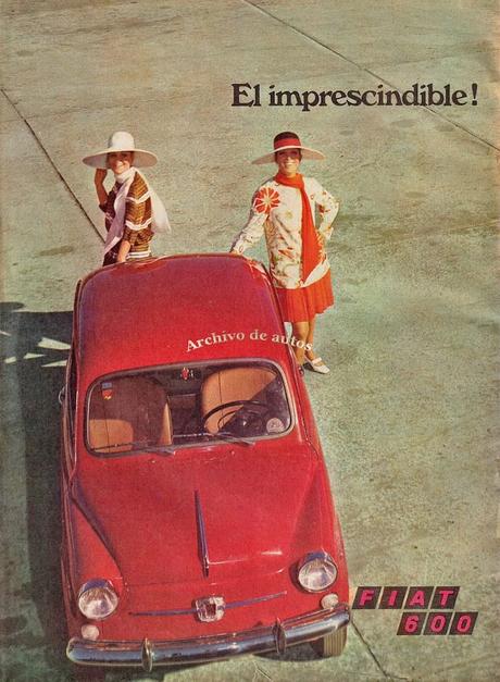 Fiat 600 E fabricado por Fiat Concórd en el año 1969