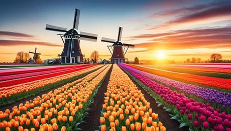 turismo Holanda tulipanes