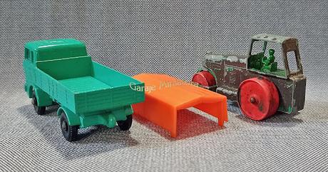 Aveling-Barford Road Roller y Mercedes Truck nos pieza #1 de Matchbox