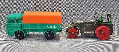 Aveling-Barford Road Roller y Mercedes Truck nos pieza #1 de Matchbox