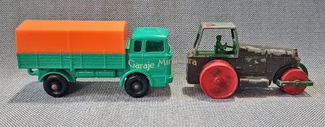 Aveling-Barford Road Roller y Mercedes Truck nos pieza #1 de Matchbox