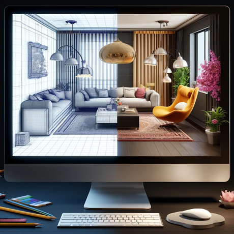 Cómo diseñar una habitación online con AiHouse: Una guía completa