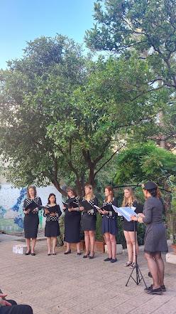 CANTORÍA RE-QUINTO EN CONCIERTO EN EL JARDI DEL SILENCI CANTORÍA RE-QUINTO EN CONCIERTO EN EL JARDI DEL SILENCI