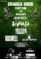 Confirmaciones del festival Charca Rock 22024 en Pegalajar