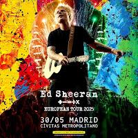 Concierto de Ed Sheeran en el Civitas Metropolitano en 2025