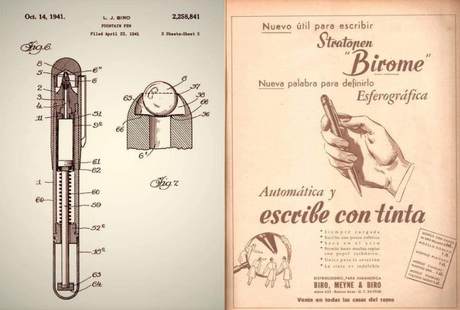 Historia del boligrafo, un viaje por el origen del famoso instrumento de escritura