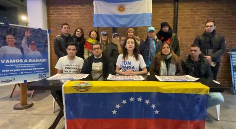 Comando Con Vzla en Argentina lanza la campaña para el 28 de Julio