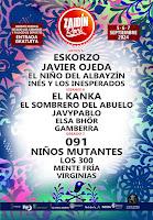 Cartel Zaidín Rock 2024 en Palacio de Deportes de Granada