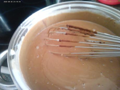 PANNA COTTA DE CHOCOLATE PANNA COTTA DE CHOCOLATE