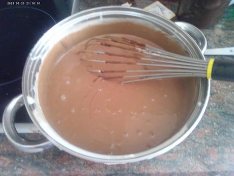 PANNA COTTA DE CHOCOLATE PANNA COTTA DE CHOCOLATE