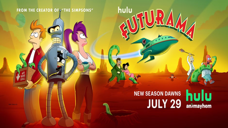 Hulu estrena el tráiler de la duodécima temporada de ‘Futurama’. Estreno el 29 de julio.