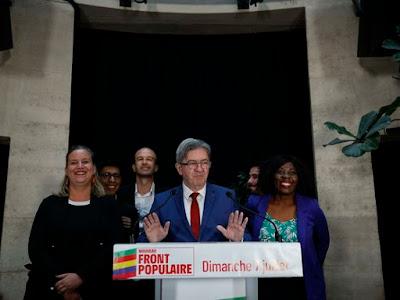 La izquierda francesa frena a la extrema derecha.