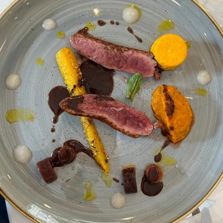 magret de canard con trufa