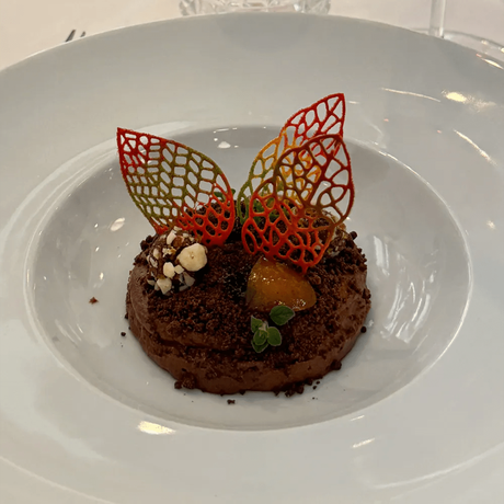 mousse de chocolate con trufa