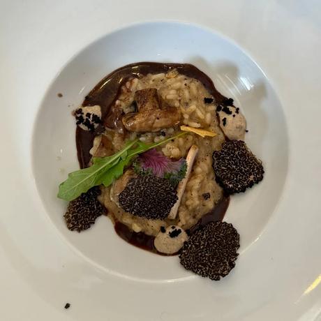 risotto de hongos con trufa argentina