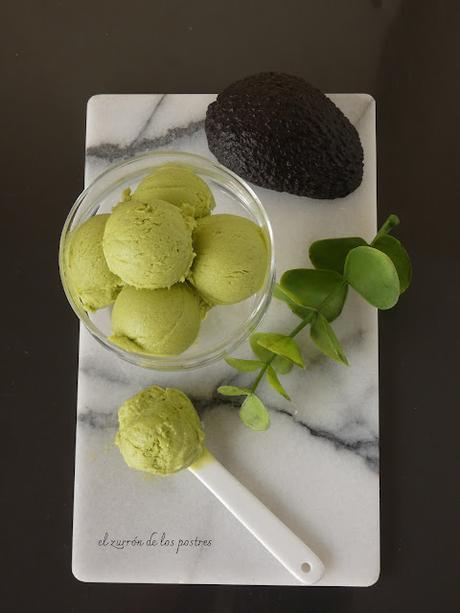 Helado de Aguacate Helado de Aguacate