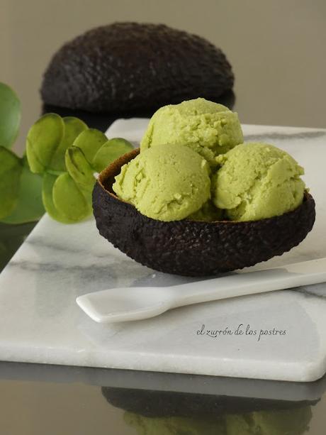 Helado de Aguacate Helado de Aguacate