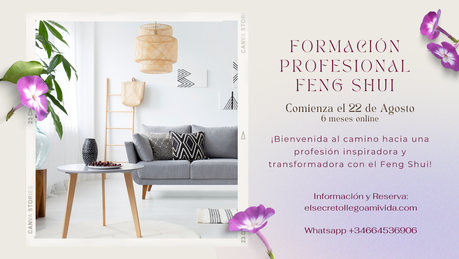 Formación profesional de Feng Shui 22 de agosto