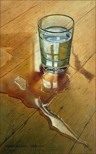 UN VASO DE AGUA.