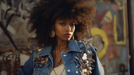 Luce Audaz y Glamorosa con Joyería de los 80