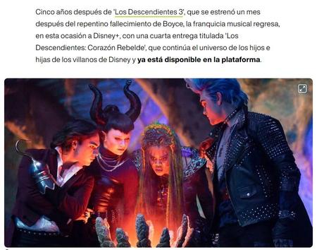 El homenaje a Cameron Boyce en 'Los Descendientes 4