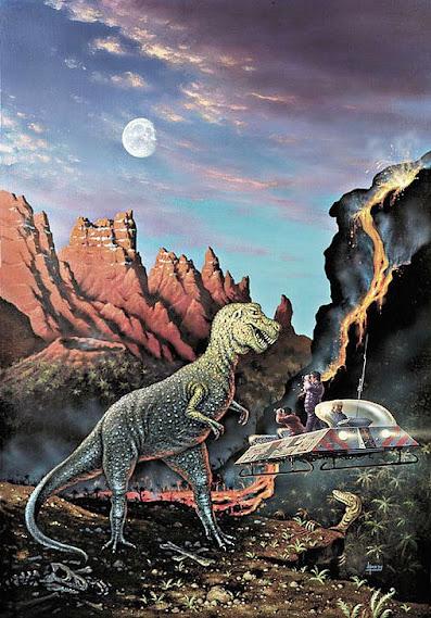 Dinosaurios y ciencia-ficción con David A. Hardy
