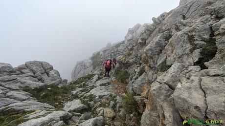 Tramo final a la cima del Valdominguero