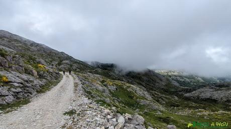 Pista del Refugio al Jito Escarandi