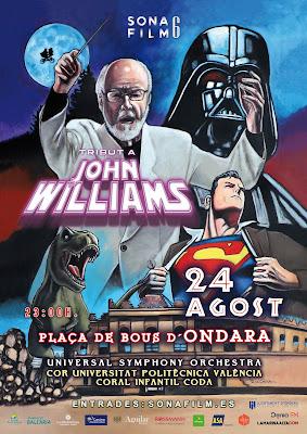 El legendario compositor John Williams será homenajeado en la sexta edición del festival de música de cine SONAFILM, que ha presentado su programación final