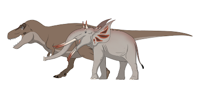 El típico cómic de tiranosaurios