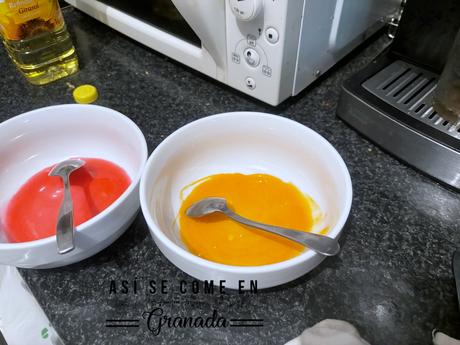 Tarta de cerezas y globos