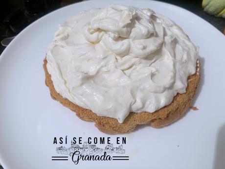 Tarta de cerezas y globos