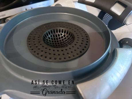 Tarta de cerezas y globos