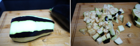 Macarrones con berenjenas y tomate Macarrones con berenjenas y tomate