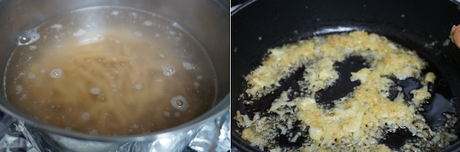 Macarrones con berenjenas y tomate Macarrones con berenjenas y tomate