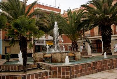 Antigua fuente de la Plaza de España